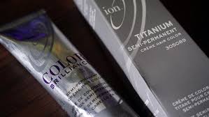 If you want to do a quick and light color correction to remove existing color build up, mix equal parts brilliant blondexx bleach, 20 vol developer, shampoo and warm water. Omgluie Hair Dye Review Ion Color Brilliance In Titanium Omgluie Com