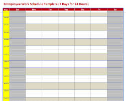 Electric panel directory template cashbackme co. 15 Free Employee Work Schedule Templates In Ms Excel Ms Word Format