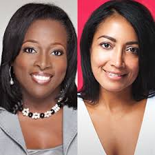 Fatimah Muhammad Moody '90 and Rosann Santos '95