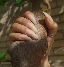 Natural Long Nails On Instagram Last Set Of Bare Nails Shots Nails Longnails Nailart Fashion Nailpolis Long Natural Nails Long Nails Natural Nails