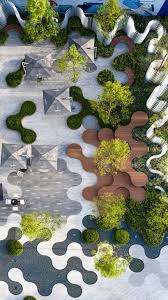 Aspect Studios Completes The First Stage Of Its Playful Hyperlane Urban Landscape Design Landscape Architecture Design Landscape And Urbanism