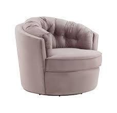 Rosa pink is a deeper mauve color than the pink shown online, which was. Eloise Mauve Velvet Swivel Chair Tov Furniture