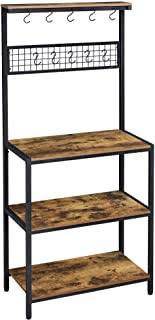 Bakers rack with storage/cabinet come with a variety of wonderful features including drawers, cabinets and shelves. Standing Baker S Racks Amazon Com