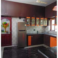 Open floor plan keeps the area in sync with the dining and living area. 2bhk Modern Low Budget Home Design In Kerala 900 Sq Ft Budget Home Details Modern Low Budget Kitchen Ideas Low Budget Kitchen Room Design Flat Interior Design