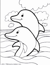 Free, printable coloring pages for adults that are not only fun but extremely relaxing. Baby Dolphin Coloring Page Printable Coloring Book Sheet Online Coloring Home