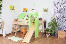 Entdecke rezepte, einrichtungsideen, stilinterpretationen und andere ideen zum ausprobieren. Kinderbett Hochbett Tom Mit Rutsche Und Turm Inkl Rollrost Material Buche Massiv Natur Farbe Klar Lackiert