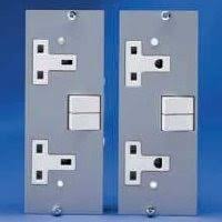 Britmac Gbss2 Bg Accessory Plate 13a 2g Sw Socket Te