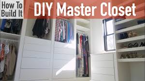 Offers a wide variety of built in closet drawers, doors and finishes. Diy Master Closet Rogue Engineer