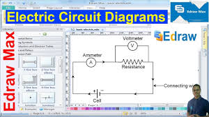 Free wiring diagrams for your car or truck. Easiest Way To Draw Electric Circuits With Edraw Max Software Drawing Graphing 05 Youtube