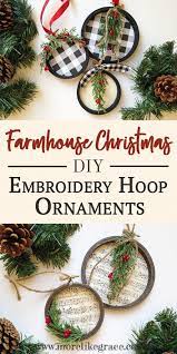 Diy Embroidery Hoop Christmas Ornaments More Like Grace Christmas Ornament Crafts Diy Christmas Ornaments Christmas Ornaments
