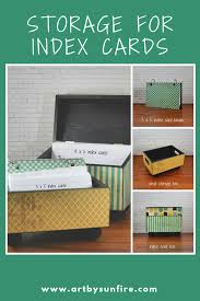 How do you organize and store your index cards? Storage Solution For Your Affordable Index Cards In Stylish Handmade Binders Made Of Heavy Chipboard And Laminated Index Cards Storage Bins Index Card Binder