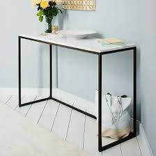 Box Frame Console Marble Antique Bronze Marble Console Table Box Frames Modern Console Tables