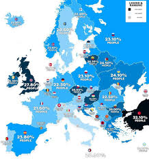 The united states of america (usa), commonly known as the united states (u.s. Obesity In America Vs Europe 2 Maps Explain It All European Map European History Map