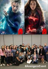 Aaron taylor johnson's quicksilver might return in part 2 of avengers: Aaron Taylor Johnson Elizabeth Olsen Age Of Ultron Interview