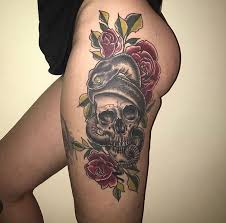 See more ideas about joker stencil, joker, joker tattoo. 65 Incredible Skull Tattoos To Make Your Skin A Living Canvas Inspirationfeed