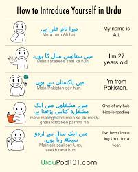 Some of these words can also be considered اعلی قانون synonyms. How To Introduce Yourself In Urdu A Good Place To Start Learning Urdu