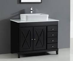 Briarwood highpoint 36w x 21d bathroom vanity cabinet at. Ove Decors Aspen 40 W X 22 D Espresso Vanity And White Marble Vanity Top With Rectangular Vessel Bowl At Menards
