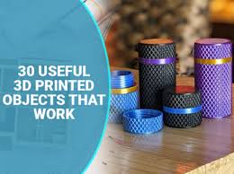 Image result for 3d printed object