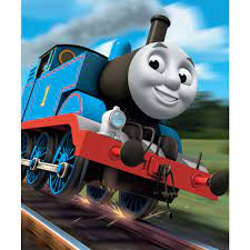 Walltastic Thomas The Tank Engine Wallpaper Mural 8ft X 6ft Papier Peint Papier Peint Mural Thomas Et Ses Amis