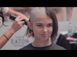 3 Girls Getting Their Headshaved For Donation Youtube Madchen Frisuren Frisuren Haare