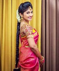 Front Frisur Fur Engagement Neue Frisuren Indian Hairstyles South Indian Hairstyle Indian Bridal Hairstyles