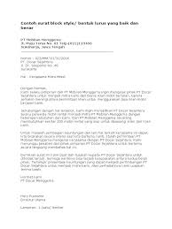 Contoh surat full block style. Contoh Surat Full Block Style Tentang Penawaran Barang