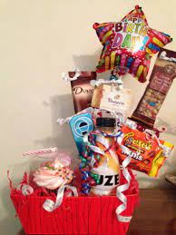 My boyfriend is turning 17 in five days. Pin By Becky Shelley On My Projects Office Gifts Basket 17th Birthday Gifts Birthday Gift Baskets