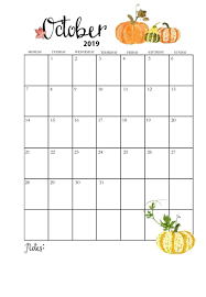 Floral October 2019 Wall Calendar Free Printable Calendar Templates Printable Calendar Template Calendar Template