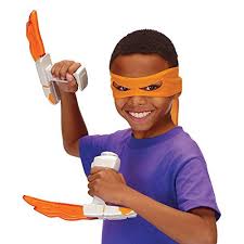 Shredder's revenge features groundbreaking gameplay rooted in timeless classic brawling mechanics with bebop and rocksteady assaulting channel 6 and stealing super gnarly devices to support krang and shredder's latest twisted plan, teenage mutant. Teenage Mutant Ninja Turtles Combat Gear Michelangelo Nunchaku Roleplay Weapon Shopee Malaysia