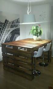 Table En Palette 44 Idees A Decouvrir Photos Tables En Palettes De Bois Table Palette Et Meuble Palette