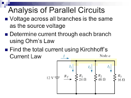 Total current is equal to the sum of current in each path of the parallel circuit. Ee301 Parallel Circuits And Kirchhoff S Current Law Ppt Download