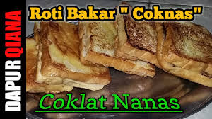 Pada salah satu roti, beri selai nanas dan meises sesuai selera. Resep Roti Bakar Coklat Nanas Enak Dan Sederhana Youtube