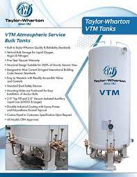 Is a cryogenic equipment manufacturer. Cryogenic Bulk Storage Tanks Taylor Wharton Malaysia Sdn Bhd Selangor Malaysia