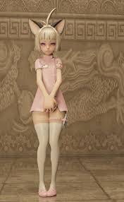 Elin Nurse Xnamodel Black Eyed Kids Monkey Girl Character Poses