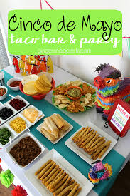 Hosting A Cinco De Mayo Taco Bar Party Delimexfiesta Taco Bar Party Taco Bar Mexican Fiesta Party