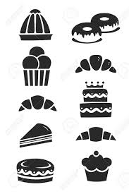 Baking silhouette illustrations & vectors. Black Silhouette Bakery Icons Set Vector Illustration Royalty Free Cliparts Vectors And Stock Illustration Image 85164130