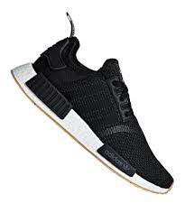 Adidas damen nmd r1 stlt pk linen/weiß/weiß cq2030. Adidas Nmd R1 Sneaker Schwarz Weiss Lifestyle Freizeitschuh