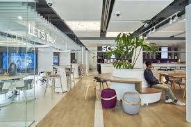 Siam Commercial Bank Client Lab Bangkok Office Snapshots Bank Interior Design Commercial Bank Corporate Design