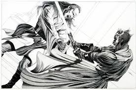 Darth maul was a formidable sith warrior that sends fear through the spines of his enemies. Qui Gon Jinn Star Wars Coloring Pages Darth Maul Coloring And Drawing