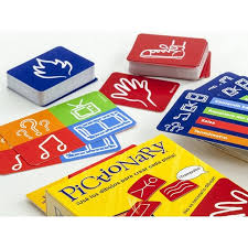 Juegos que podamos llevar a clases de ele, juegos de tablero, de cartas, etc. Pictionary Cartas Ruibal Mattel Juego Mesa Dibujos