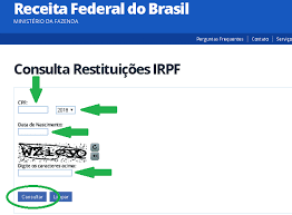O crédito bancário para mais 4,47 milhões de contribuintes será realizado no dia 31 de agosto, totalizando o. Como Consultar A Restituicao Do Ir Guia Da Receita Federal