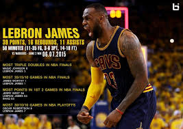 Lebron James Breaking Nba Finals Records With Monster Triple Double In Gm2 Win Lebron James Lebron James Kyrie Irving Nike Inspiration