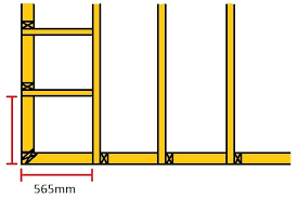 1½ timberstrand® lsl ceiling joists how to use this table 1. Roof Wall Plates Layout For Joists Roof Rafters