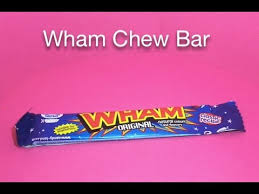 Wham bars were introduced in the early 1980s by mccowans a scottish confectionery manufacturer. Wham Chew Bar Youtube