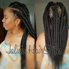 1 044 Likes 17 Comments Jalicia Hairstyles Jalicia Hairstyles On Instagram Hair Styles African Hair Braiding Styles Cool Braid Hairstyles