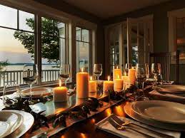 Candles should be lit just before guests sit down to dinner, so plan to light them about ten minutes before you're ready to serve the meal. How To Make A Platform Centerpiece For Candles How Tos Diy