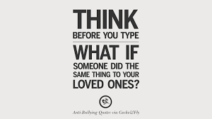 Home / inspirational quotes / strong and powerful slogans and quotes against bullying. 12 Quotes On Anti Cyber Bulling And Social Bullying Effects