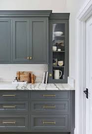 Our Go To Cabinet Hardware Placement 60 Of Our Shoppable Favorites Emily Henderson In 2020 Green Kitchen Cabinets Kitchen Color Trends Kitchen Renovation