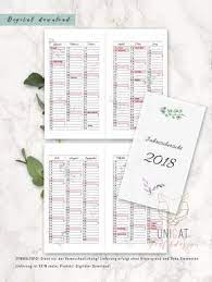 Deine einlagen sind sooo toll! Jahresubersicht 2019 Fur Filofax Personal 5seitig Digital Download Filofax Personal Filofax Ausdrucken