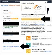 Advertiser relationships do not affect card ratings or our editor's best card picks. How To Change Your Prime Membership To Monthly Or Prime Video Only Lia Belle